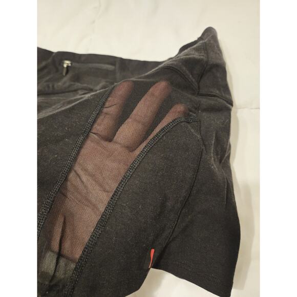 SPANX Wrap & Go Black Skirt Sz S M Black Tie Swim Coverup Jersey Mesh Preppy - Picture 6 of 6